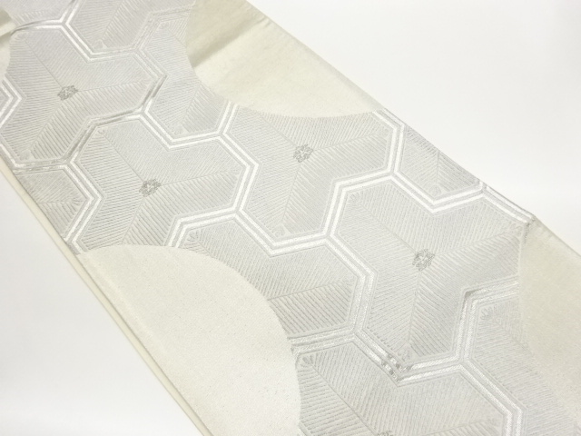 JAPANESE KIMONO / FUKURO OBI / WOVEN BISHAMON KIKKO